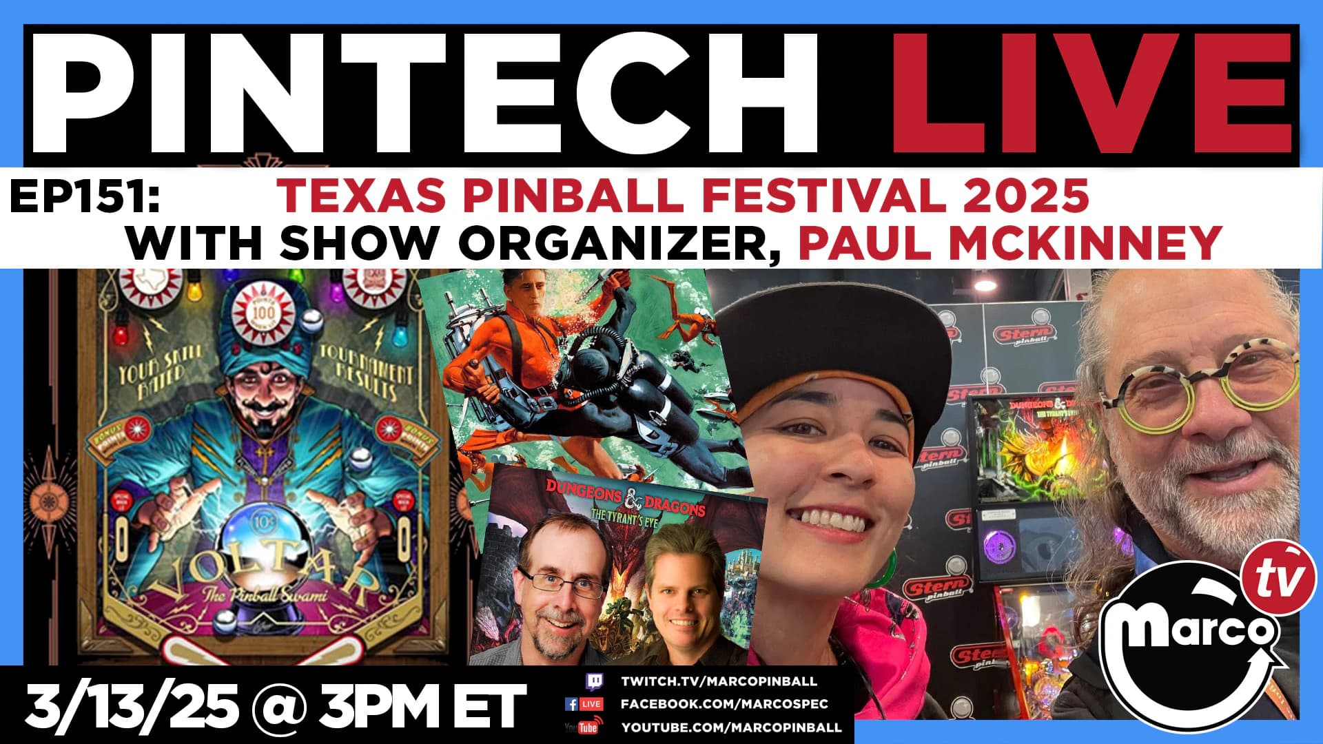 PinTech LIVE: Texas Pinball Festival Hype with Paul McKinney thumbnail
