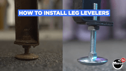 PinTip: How to Install Leg Levelers thumbnail