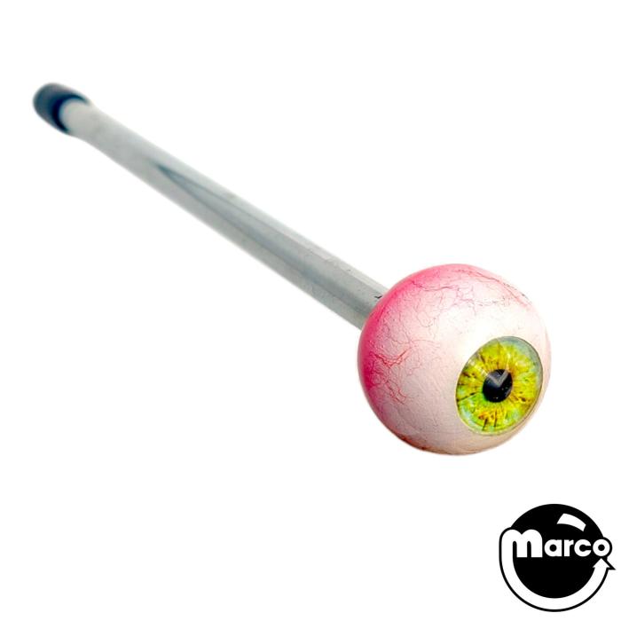 209253EB Custom shooter rod with bloodshot eyeball knob.