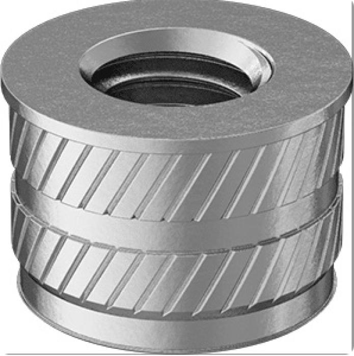 209570M8T Nut metric insert M8 x 1.25mm taper ball shooter shaft