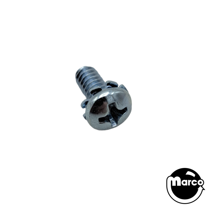 100 Viti Testa Tonda Phillips 6-32 X 5/16 Pollici, Ossido Nero, Acciaio