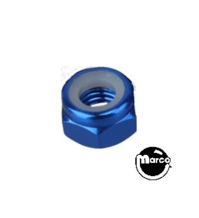 4408-01119-A01 - Nut 8-32 esn stop nut blue anodized