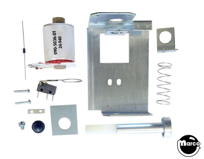 500569000 Vertical Up Kicker (VUK) assembly for Data East pinball machines.