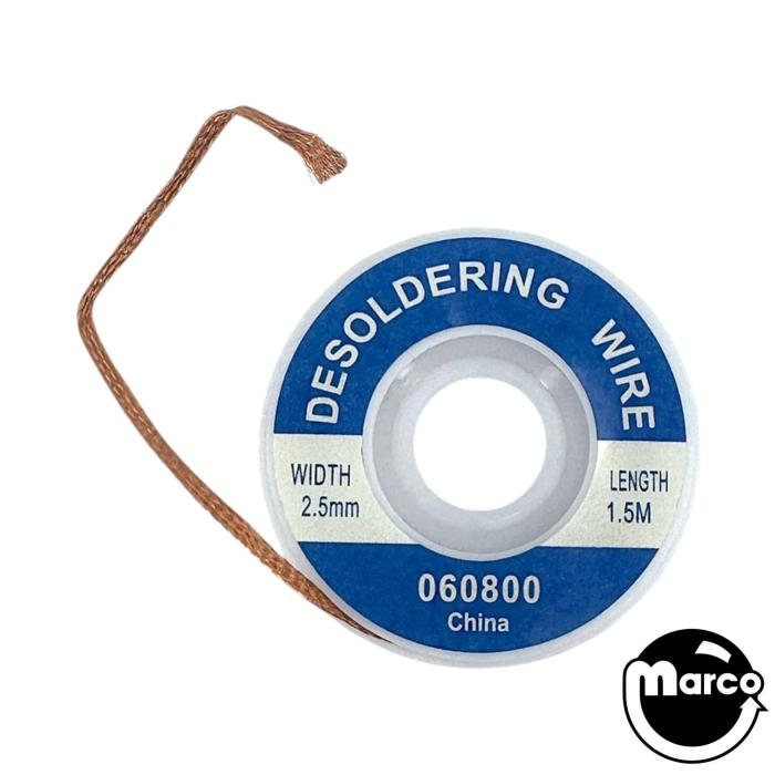 77DSB 2 mm wide Desoldering Braid for solder connection rework. This ESD saf...