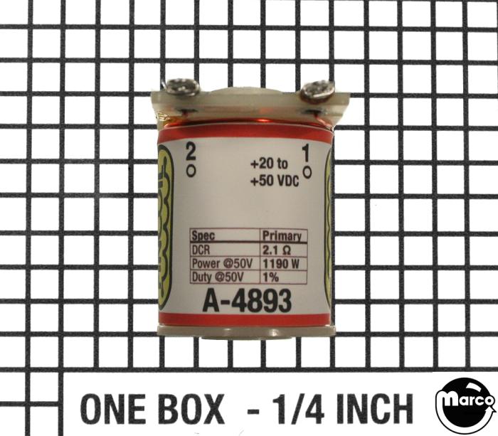 A4893 Coil solenoid Gottlieb® pop bumper coil