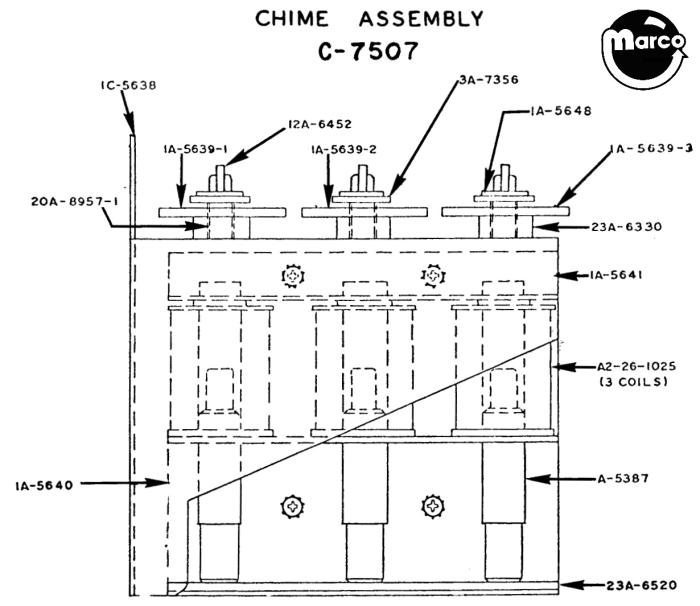 B7575 Chime box Williams