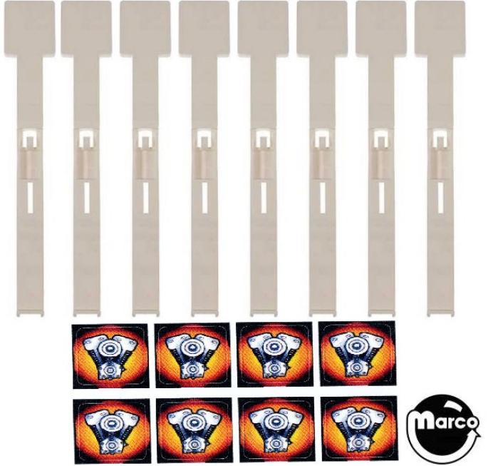 DT1970 HARLEY DAVIDSON (Sega/Stern) Drop target kit