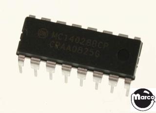10 Pezzi MC14028BDR2G IC Decoder BCD-Decimale 16-SOIC - Componenti Elettronici Nuovi - Foto 3