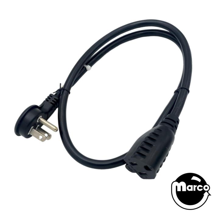 PC3EXT AC Power Cord low profile 3 foot extension