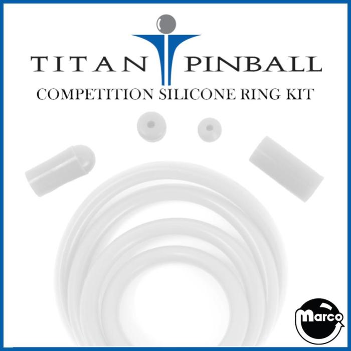 TK1715C 39 piece clear Titan™ competition silicone ring kit for Data