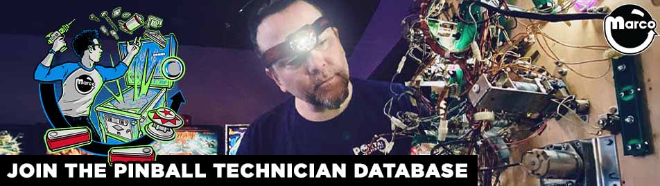 Join the Pinball Technician Database